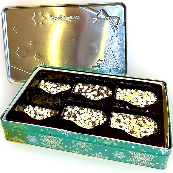 VTG RARE HARRY & DAVID S’MORES BARK BITES 11.5”x7”x2” COLLECTIBLE SMORE SMORES - Picture 8 of 10